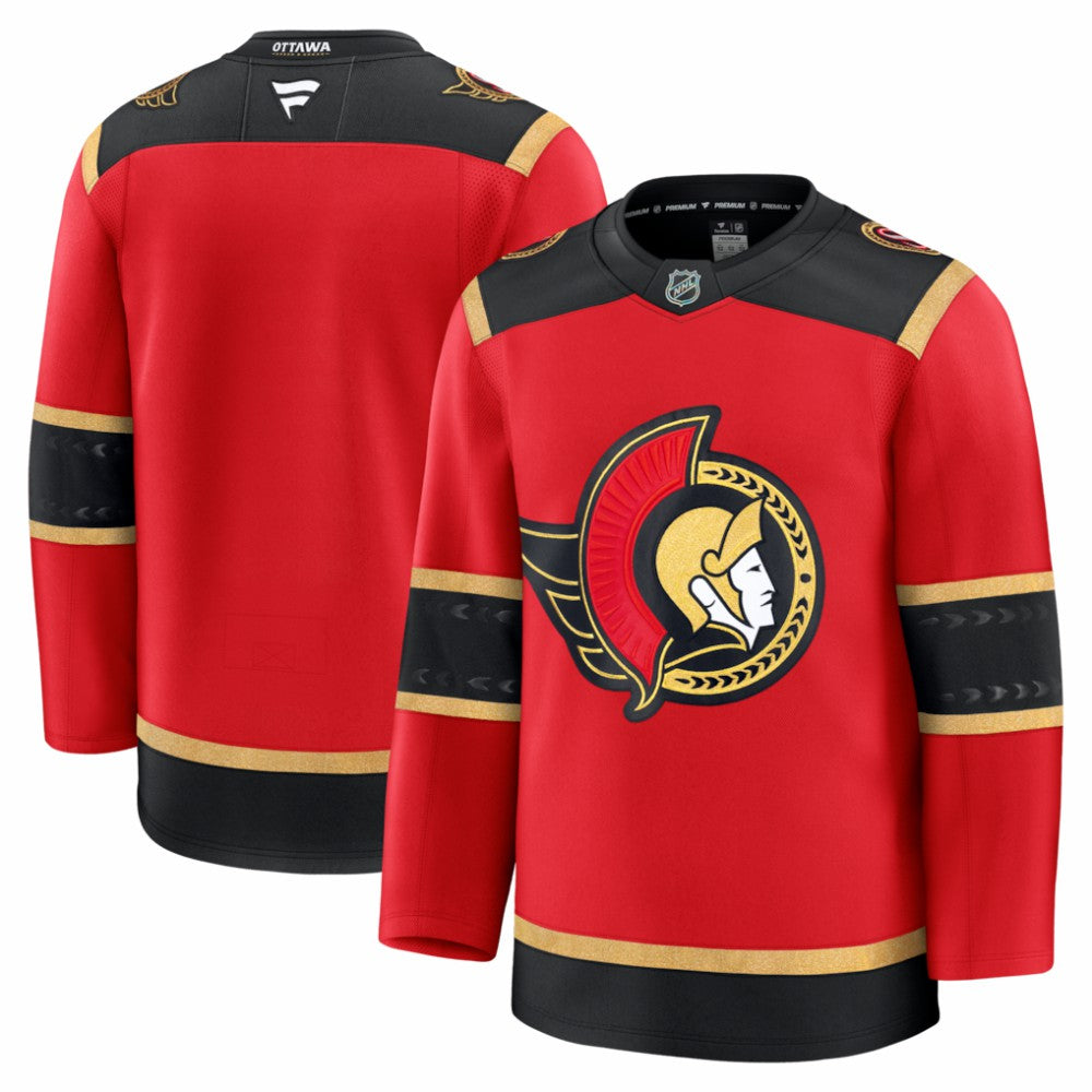 NHL Red Ottawa Senators Fanatics Alternate Premium Jersey