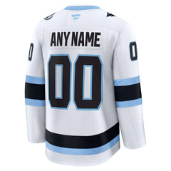 NHL White Utah Mammoth Fanatics Away Premium Custom Jersey