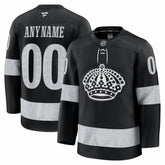 NHL Black Los Angeles Kings Fanatics Alternate Premium Custom Jersey