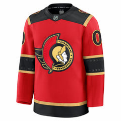 NHL Red Ottawa Senators Fanatics Alternate Custom Premium Jersey