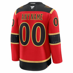NHL Red Ottawa Senators Fanatics Alternate Custom Premium Jersey