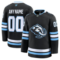 NHL Black Utah Mammoth Fanatics Home Premium Custom Jersey