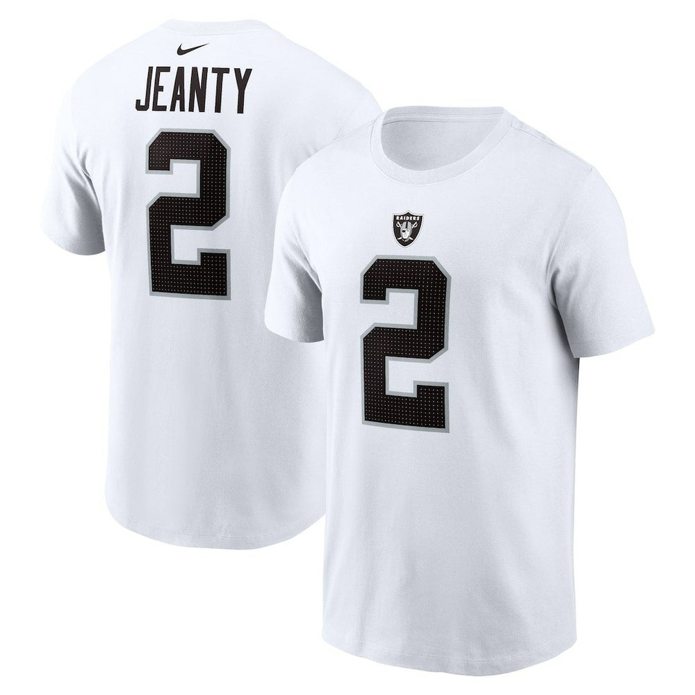 Ashton Jeanty Name & Number T-Shirt - Las Vegas Raiders
