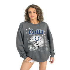 Gameday Couture Women's Ready to Rumble Premium Fleece Pullover Sweatshirt - Indianapolis Colts