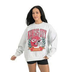 Gameday Couture Women's Heritage Premium Fleece Pullover Sweatshirt - Kansas City Chiefs