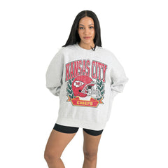 Gameday Couture Women's Heritage Premium Fleece Pullover Sweatshirt - Kansas City Chiefs