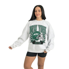 Gameday Couture Women's Heritage Premium Fleece Pullover Sweatshirt - New York Jets