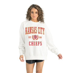 Gameday Couture Women's Timeless Triumph Premium Fleece Pullover Sweatshirt - Kansas City Chiefs