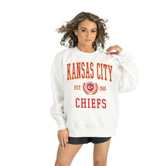 Gameday Couture Women's Timeless Triumph Premium Fleece Pullover Sweatshirt - Kansas City Chiefs