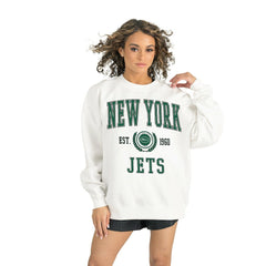 Gameday Couture Women's Timeless Triumph Premium Fleece Pullover Sweatshirt - New York Jets