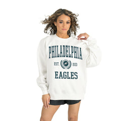 Gameday Couture Women's Timeless Triumph Premium Fleece Pullover Sweatshirt - Philadelphia Eagles