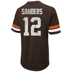 Shedeur Sanders Majestic Threads 2025 NFL Draft Oversized T-Shirt - Cleveland Browns