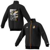 Real Madrid x Marvel Youth Track Jacket - Adidas Black