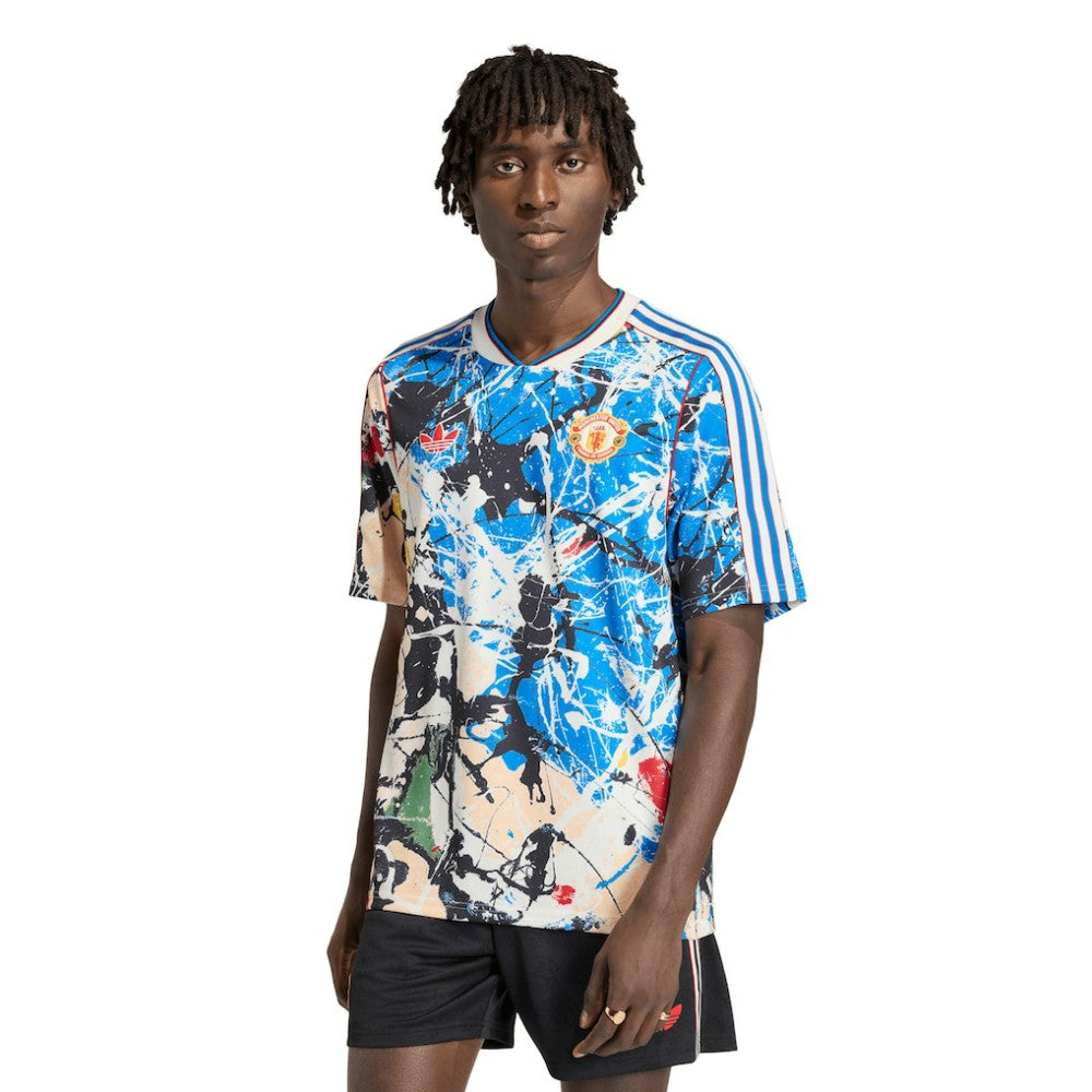 Manchester United X Stone Roses Replica Jersey - Adidas Blue