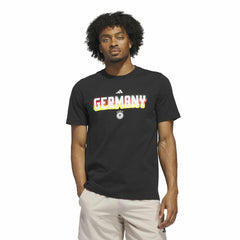 Germany National Team Jersey Hook T-Shirt - Adidas Black