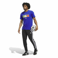 Italy National Team Jersey Hook T-Shirt - Adidas Blue