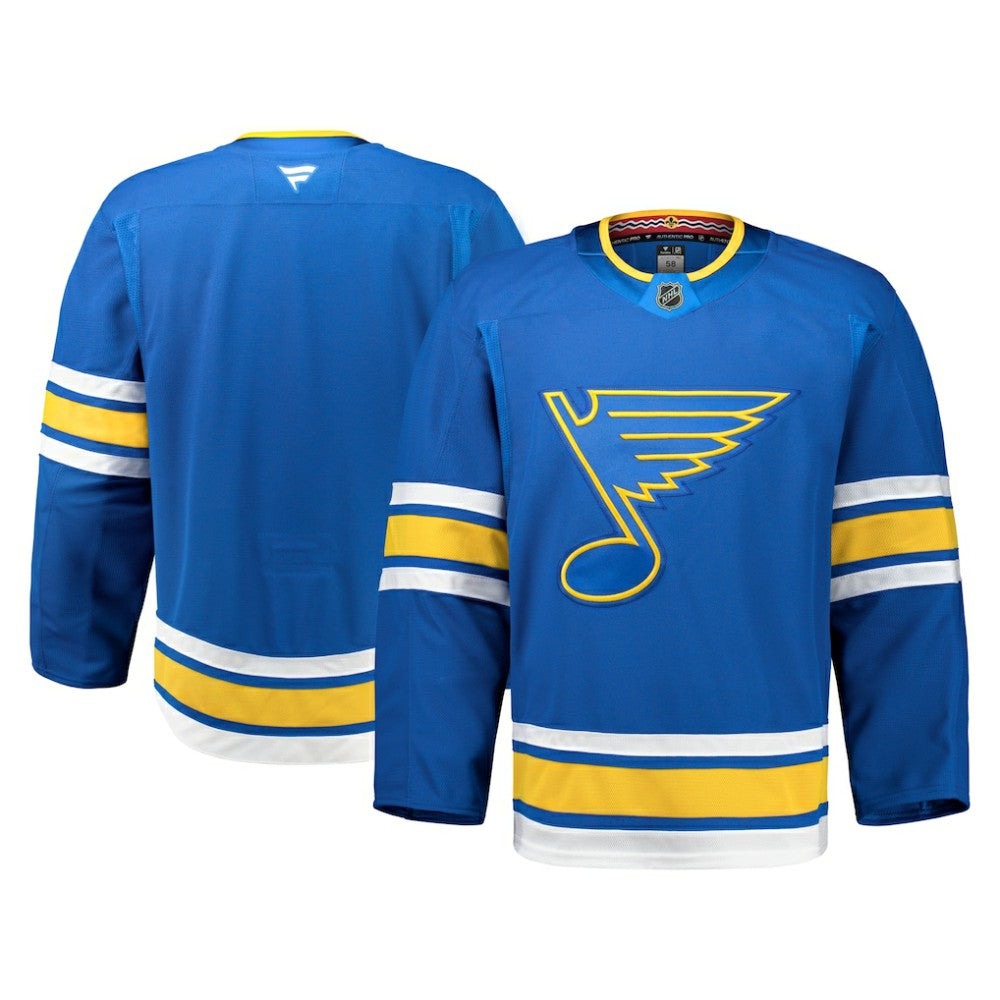 NHL Blue St. Louis Blues Fanatics Home Authentic Pro Jersey