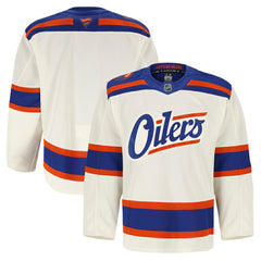 NHL Light Beige Edmonton Oilers Fanatics Alternate Authentic Pro Jersey