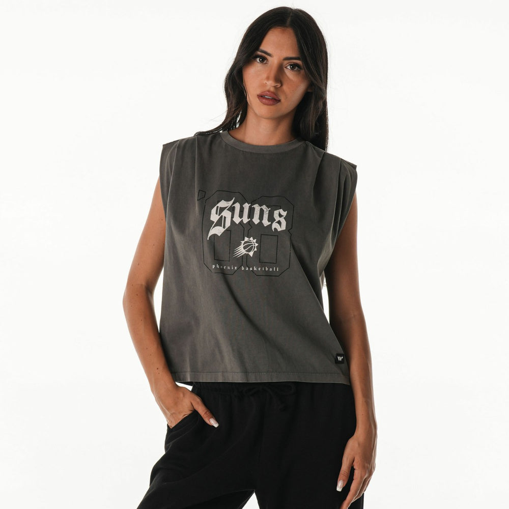 NBA Phoenix Suns The Wild Collective Unisex 2025/26 City Edition Boxy Cropped Darted Tank Top
