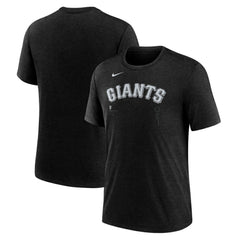 MLB San Francisco Giants Nike Wordmark Tri-Blend T-Shirt
