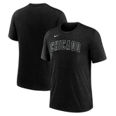 MLB Chicago Cubs Nike Wordmark Tri-Blend T-Shirt