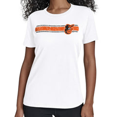 MLB Baltimore Orioles Starter Women's Team Stripe T-Shirt