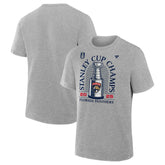 NHL Heather Gray Florida Panthers Fanatics 2025 Stanley Cup Champions Locker Room T-Shirt