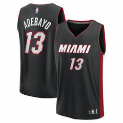 NBA Bam Adebayo Miami Heat Youth Fast Break Replica Player Jersey