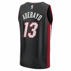 NBA Bam Adebayo Miami Heat Youth Fast Break Replica Player Jersey