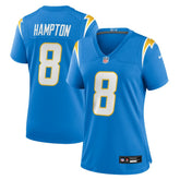Omarion Hampton Women's Team Game Jersey - Los Angeles Chargers