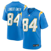 KeAndre Lambert-Smith Team Game Jersey - Los Angeles Chargers