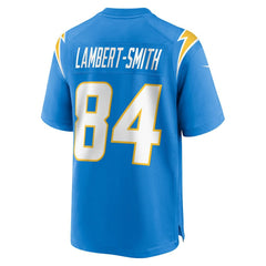 KeAndre Lambert-Smith Team Game Jersey - Los Angeles Chargers