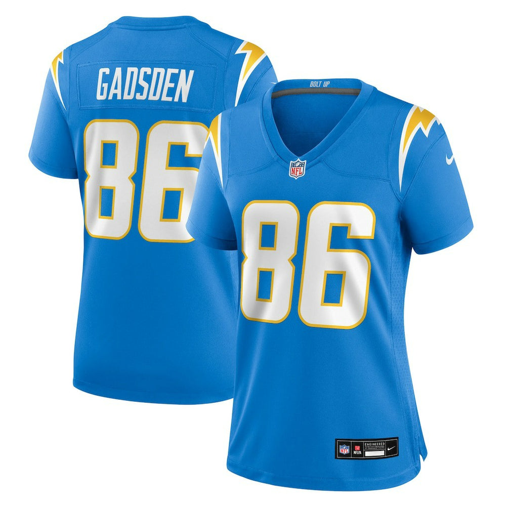 Oronde Gadsden Women's Team Game Jersey - Los Angeles Chargers