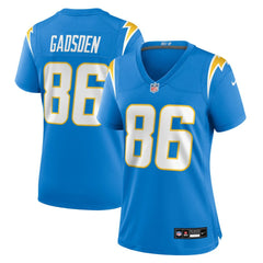 Oronde Gadsden Women's Team Game Jersey - Los Angeles Chargers