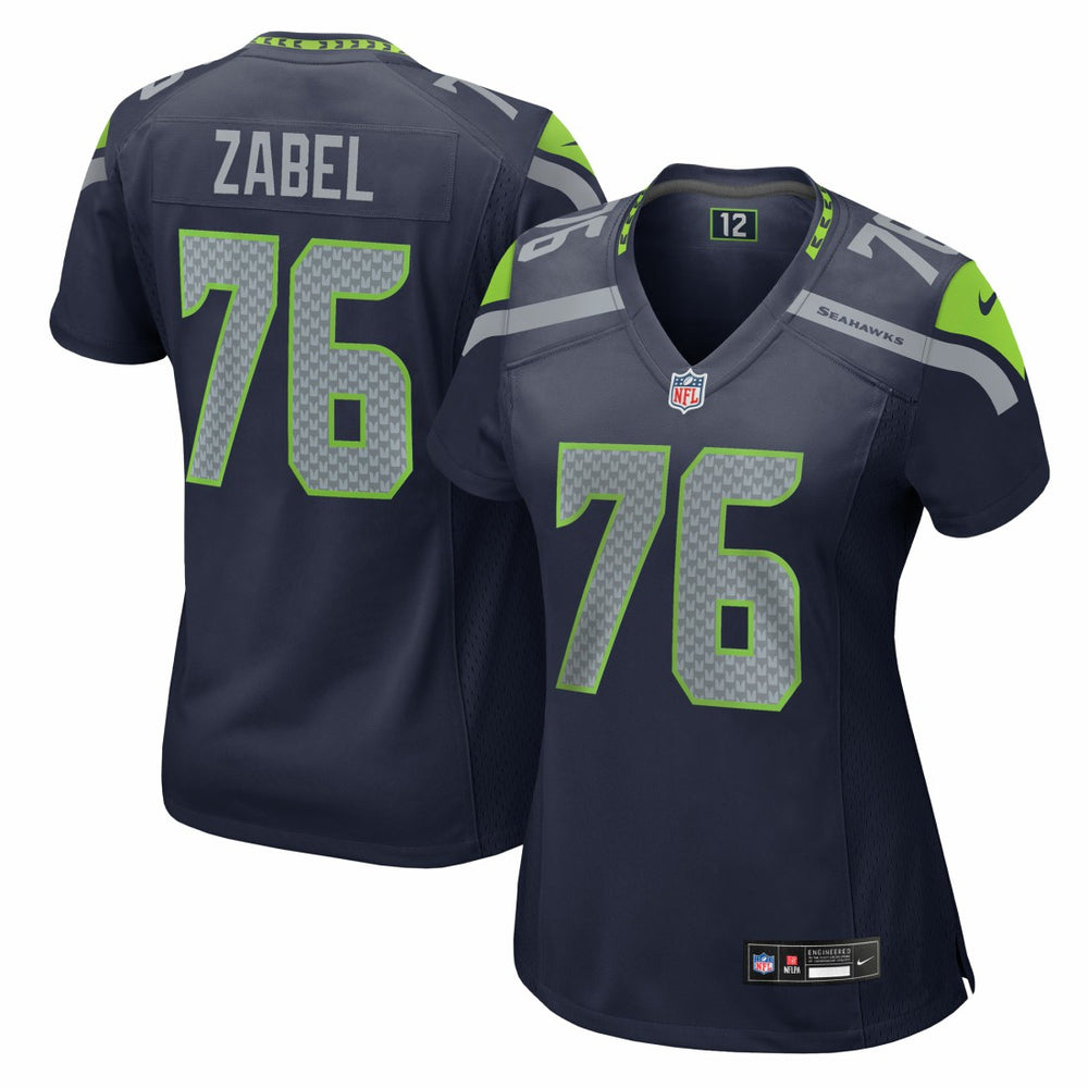 Grey Zabel Women's Team Game Jersey - Seattle Seahawks