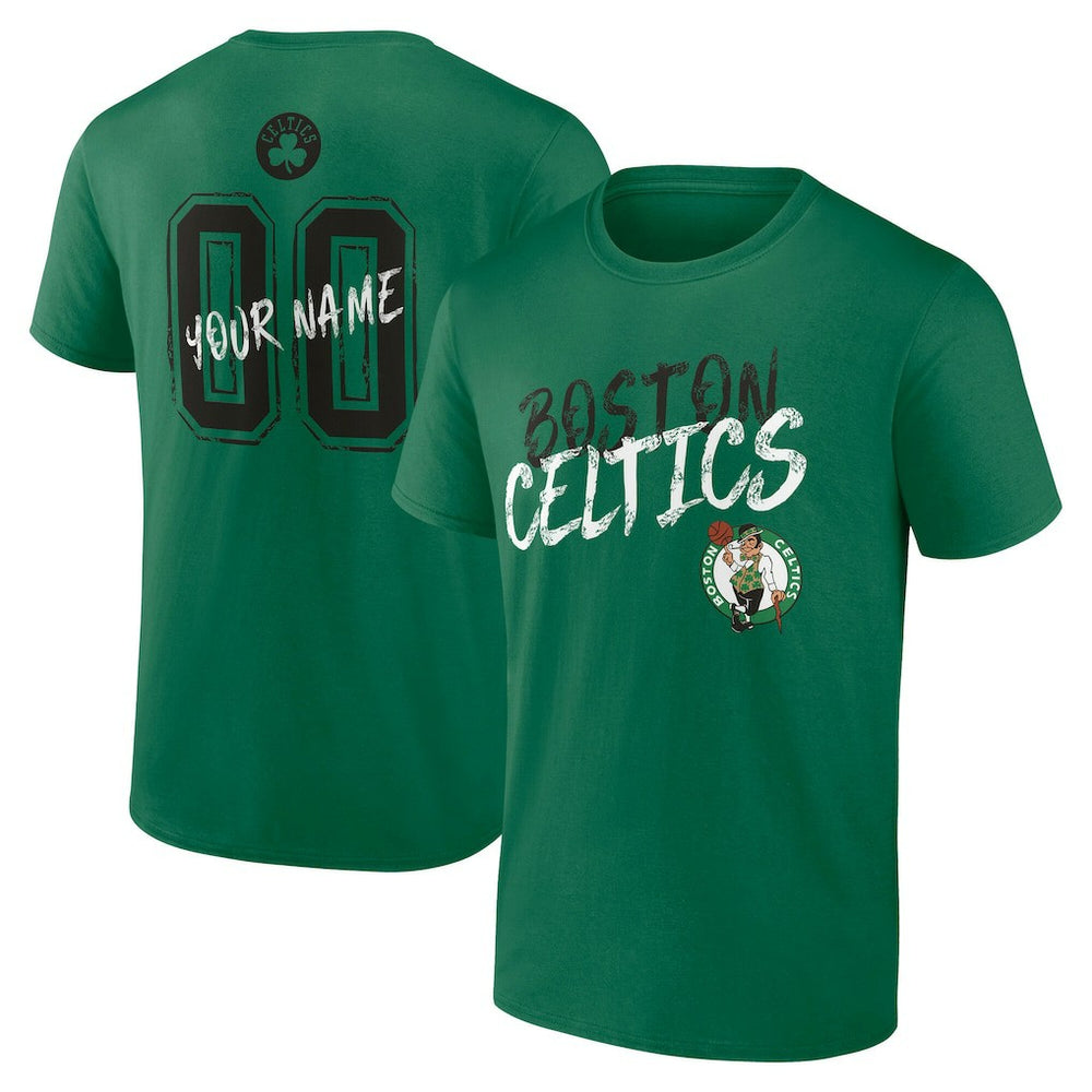 NBA Boston Celtics Hustle Custom T-Shirt