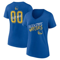 NBA Golden State Warriors Women's Hustle Custom V-Neck T-Shirt sale