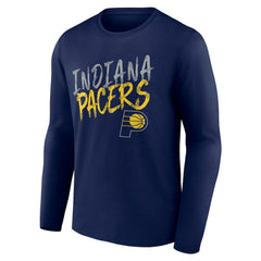 NBA Indiana Pacers Hustle Custom Long Sleeve T-Shirt
