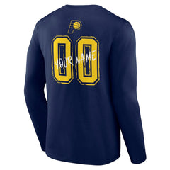 NBA Indiana Pacers Hustle Custom Long Sleeve T-Shirt