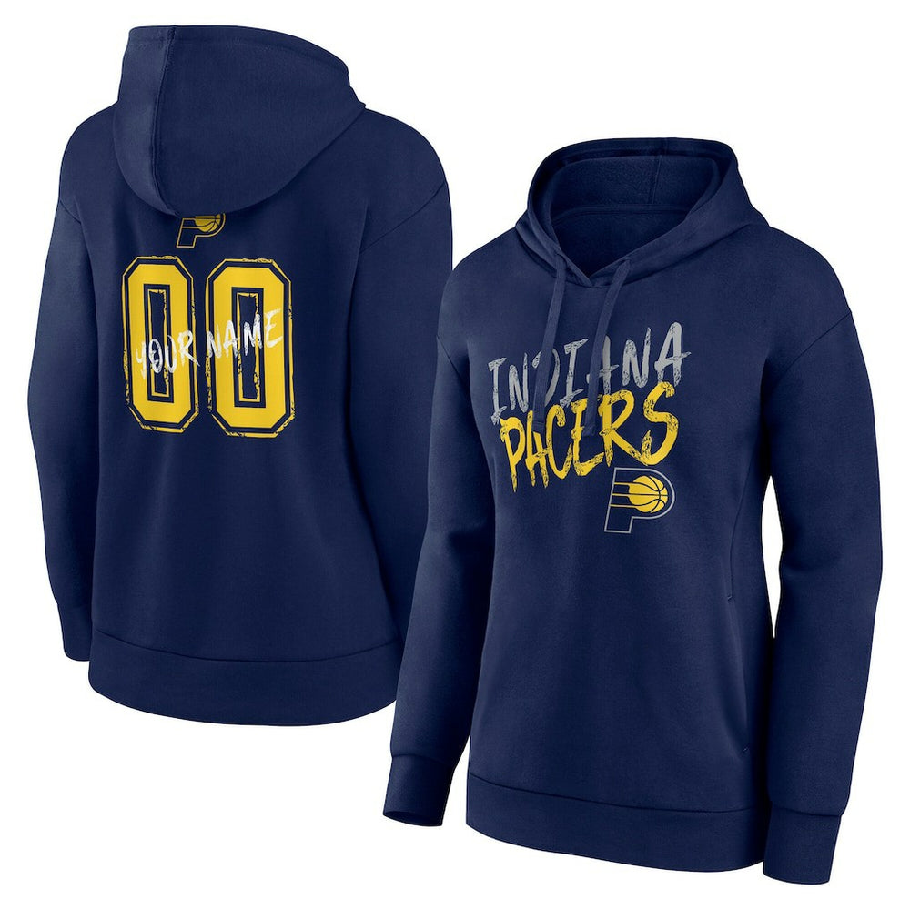 NBA Indiana Pacers Women's Hustle Custom Pullover Hoodie