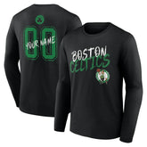 NBA Boston Celtics Hustle Custom Long Sleeve T-Shirt