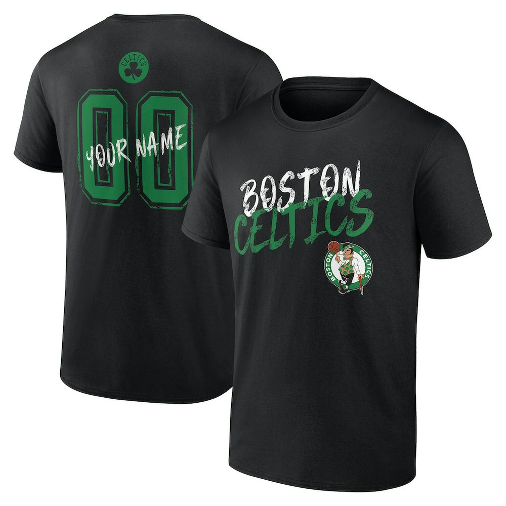 NBA Boston Celtics Hustle Custom T-Shirt