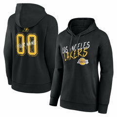 NBA Los Angeles Lakers Women's Hustle Custom Pullover Hoodie
