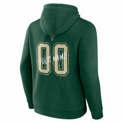 NBA Milwaukee Bucks Hustle Custom Pullover Hoodie