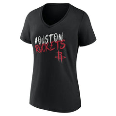 NBA Houston Rockets Women's Hustle Custom V-Neck T-Shirt sale