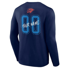 NBA Oklahoma City Thunder Hustle Custom Long Sleeve T-Shirt