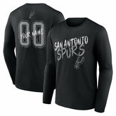 NBA San Antonio Spurs Hustle Custom Long Sleeve T-Shirt