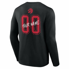 NBA Toronto Raptors Hustle Custom Long Sleeve T-Shirt