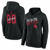NBA Toronto Raptors Women's Hustle Custom Pullover Hoodie