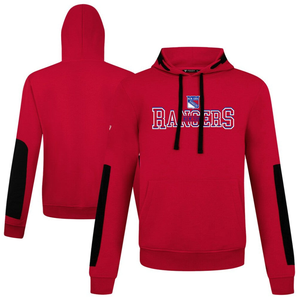 NHL Red New York Rangers Levelwear Bombay Journey Pullover Hoodie